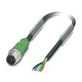 SAC-5P-M12MS/0,2-PUR - Sensor/actuator cable