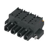 PCB plug-in connector, female plug, 7.62 mm, Number of poles: 10, 180°, PUSH IN with actuator, Clamping range, max. : 2.5 mm², Box