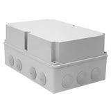 Hermetic box with glands