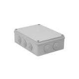 Hermetic box with glands
