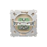Temperature regultor with outer sensor, white