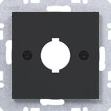 Central plate Ø18.8 mm, A.x/C.x/S.1/B.x/Q.x/K.x matte black