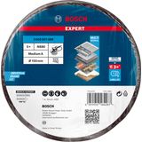 EXPERT N88 Fleece Disc for Random Orbital Sanders 15 mm, Medium, 5-pc