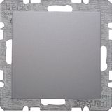 Blind plug centre plate, B.7, al., matt, lacq.