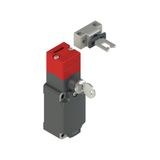 Safety switch with lock and separate actuator