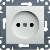Simple socket 2P-white