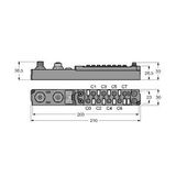 piconet Coupling Module for PROFIBUS-DP 4 Digital PNP Inputs Filter 3 ms   SDPL-0404D-1003