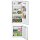 Bosch | Refrigerator | KIV87NSE0 | Energy efficiency class E | Built-in | Combi | Height 177.2 cm | Fridge net capacity 200 L | Freezer net capacity 70 L | 35 dB | White