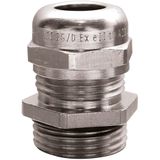 Cable Gland ECEA ATEX EXE Nickel Plated Brass Metallic Raw color