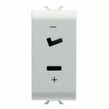 SELV SOCKET-OUTLET - 2P 6A 24V POLARIZED - 1 MODULE - SATIN WHITE - CHORUSMART