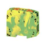 PE terminal, PUSH IN, 95 mm², 1000 V, Green/yellow