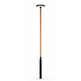 Wooden pole SAGA 4W RAL 9005/SAFFRON
