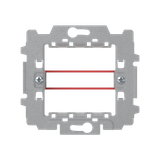 Support 1-gang / 2-modules with claws
