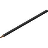 PVC-switching strand, extremely flexible, Cableline, 0.75 mm², 196 x 0.07 mm, black, outer Ø 3.5 mm, 60.7028-10021
