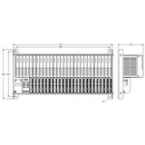 excom I/O System Module Rack for 24 Modules, Zone 2   MT24-3G