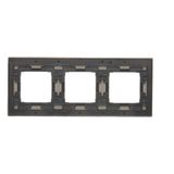 Single frame, glass, frosted black glass