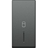 Cover with lens and boiler icon 1M, anthracite