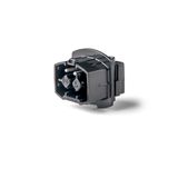 Coupler 5-pole 25A plug, black