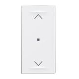 Arteor with Netatmo Wireless Curtain/Blind Switch 1 Module White