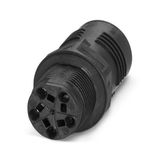 QPD W 4PE2,5 M25 DT BK - Panel feed-through