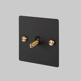 1G TOGGLE / CROSS / BLACK / BRASS