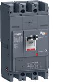 Moulded Case Circuit Breaker h3+ P630 LSI 3P3D 630A 70kA FTC