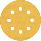 EXPERT C47 Sandpaper with 8 holes for Random Orbital Sanders 115 mm, G 4 5-pc