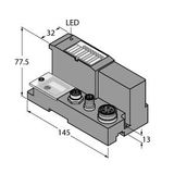 Gateway for BL67 I/O system Interface for CANopen   BL67-GW-CO