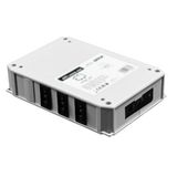 Distribution box, single-phase circuit: 1 input socket, 5-pole Wieland GST18i, and 6 outputs, 3-pole Wieland, as well as 1 output, 5-pole Wieland