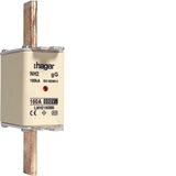 NH fuse NH2 gG 690V 160A with twin indicator and live gripping lug