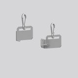 Pendant attachment L 46 B 33 H 24 colour: inox