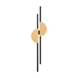 Modern Skyline Wall lamp Black