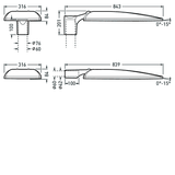 Post-top luminaires Jovie 70 CLO (normal) Lens Anthracite ETDD 56W 6800lm 70 asymmetric wide (AB7L) IP66 IK09 5 SDCM 7253951