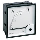 Ammeter DC RQ96M (direct) In: 0÷1A