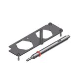 Mounting frame for industrial connector, Series: HighPower, Installati