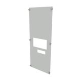 ProfiSNAP Front Plate, for enclosure width 400mm, H=800mm, prepared fo
