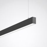 Suspended luminaires Finea HI LED direct & indirect Prisms Black rectangular ETDD Wide reduced glare UGR19 (W19) IK02 3 SDCM 9002168403