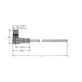 Industrial Ethernet/PROFINET Cable Connection Cable   WSSD-4416-5M
