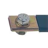 Flat ferrule for flexible bars, 24 mm, diam: 13 mm