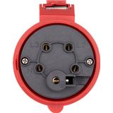 CEE-Coupling, 5-pole, 32A, 400V, IP44