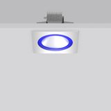 Decorative element L 246 B 246 H 14 colour: silver