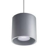 HANGING LAMP ORBIS 1 GREY GU10 1X40W IP20