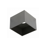 Ceiling luminaire SAKURA, ES111, GU10, 120x120x85 mm, IP20, black