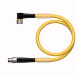 Actuator and Sensor Cable, PUR Extension Cable   PKG3M-0.3-PSG3M/TXY