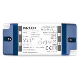 Power supply 12W, DC24V/0.5A, IP20, plastic design with terminal block