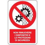 Prohibition sign - Al - 330x500 mm