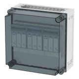 NH panel enclosure 3x XNH00, MB 160A 3p