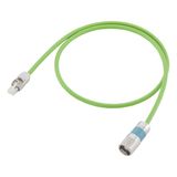 Signal cable pre-assembled type: 6FX5002-2DC40 Customer-specific DRIVE-CLiQ with 24 V M17 female SPEED-CONNECT/ RJ45 IP20 MOTION-CONNECT 500 Dmax=7.1 mm Length (m)= +0 +10 +8 +0