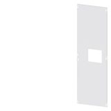 door 3WL size 0, (4-pole), IP54, hinge: right, twist lever W: 600 mm