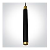 Tuby PL LED 5W 350lm 930 IP20 48VDC 38ø black